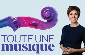 Ne manquez pas l’émission « Toute une musique » animée par Marie-Christine Trottier sur ICI Musique le 23 juin prochain.